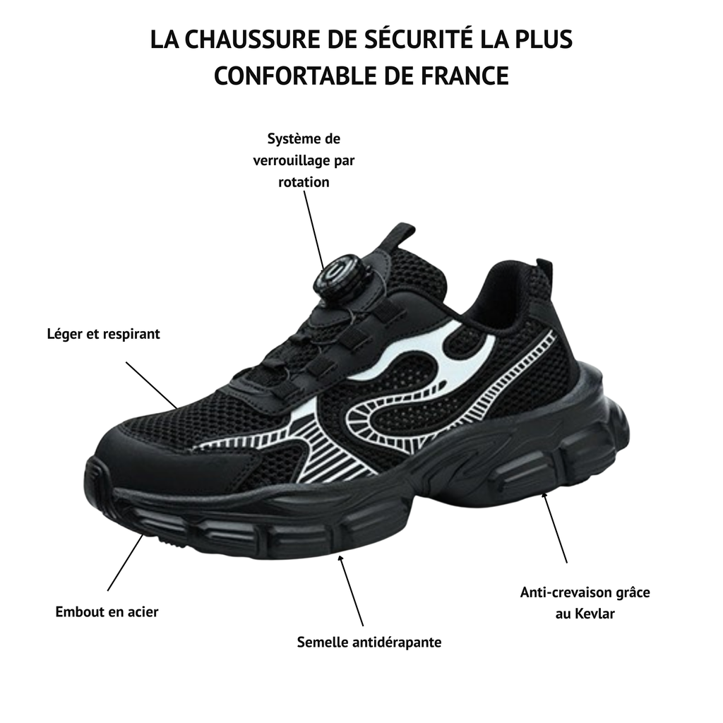 SCHÜTZ VELIN™ S3 – Légères et respirantes